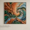 Desert Meets Sea_3D Textured Art_Mart-Gallery_001 Desert Meets Sea